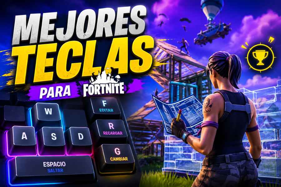 Mejores teclas para Fortnite