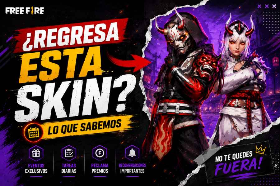 Luna Escarlata regresa a Free Fire: cómo conseguirla y todo lo que debes saber